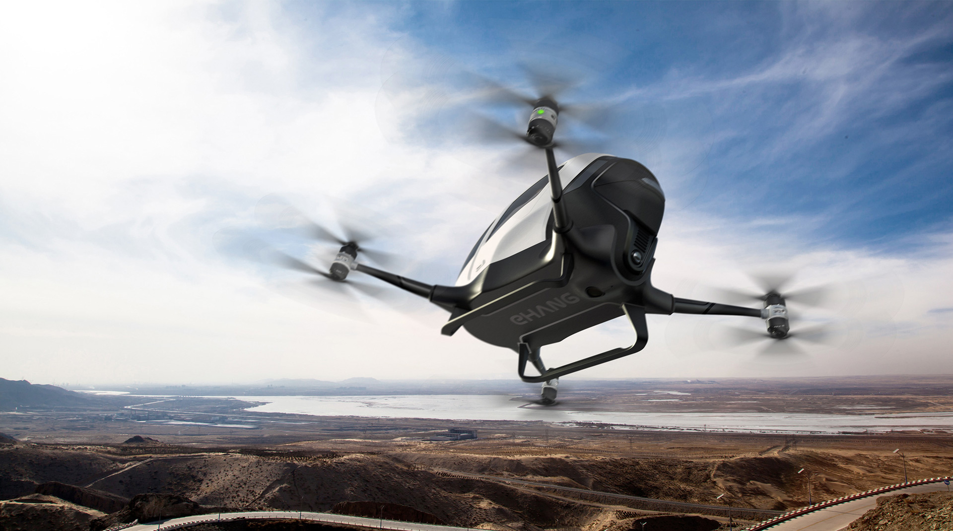ehang Passenger Drone Mock Up